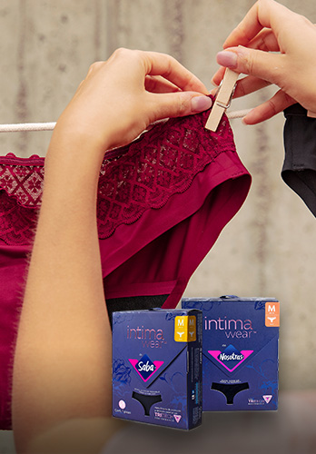 In Feminine Care, Essity launched washable absorbent underwear, offering the user a more sustainable alternative to disposable products. (photo)